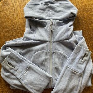 Lululemon Scuba Hoodie Light Blue